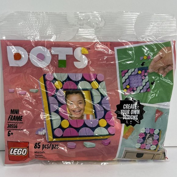 Lego Dots Mini Frame #30556 Customizable85 Pieces Create Your Own Design New - Picture 11 of 12